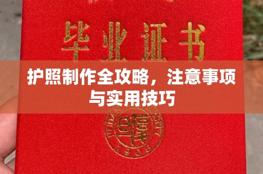 新庄护照制作全攻略，注意事项与实用技巧