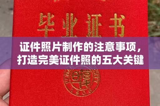 新庄证件照片制作的注意事项，打造完美证件照的五大关键点